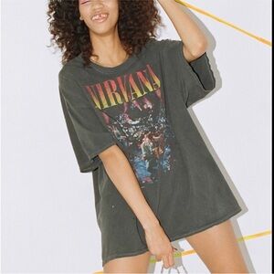Urban Outfitters Nirvana Unplugged Tee
Shirt Dress